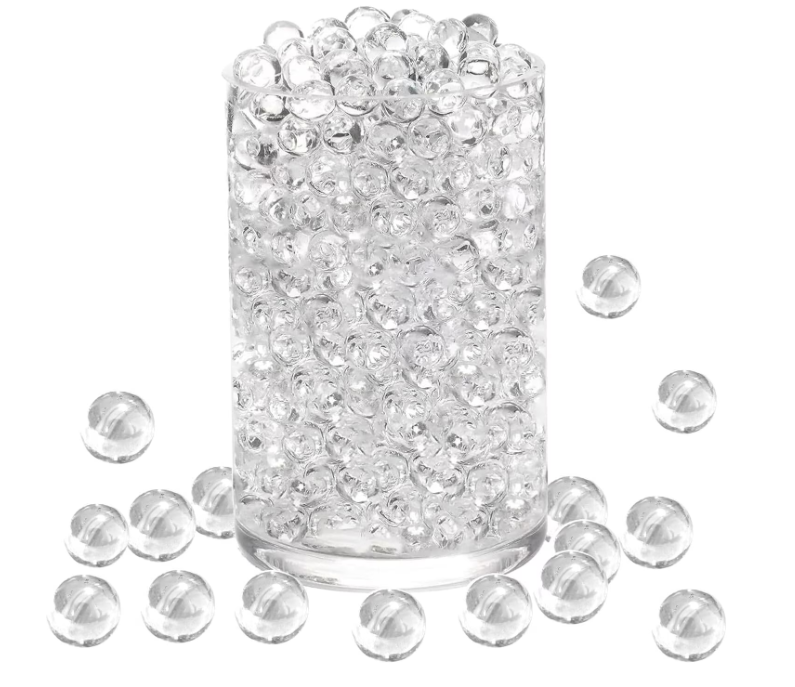 Bile din hidrogel, 10000 buc, Expandabile in apa, biodegradabile, diametru 11 mm, transparente [1]