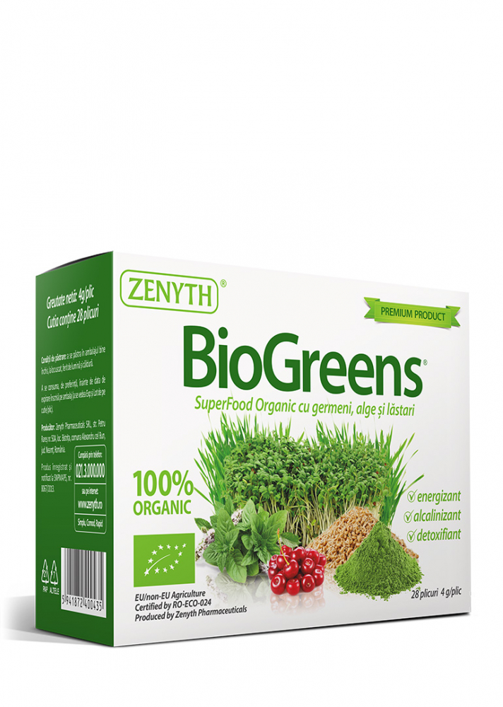 Biogreens - 28 plic - organic [1]