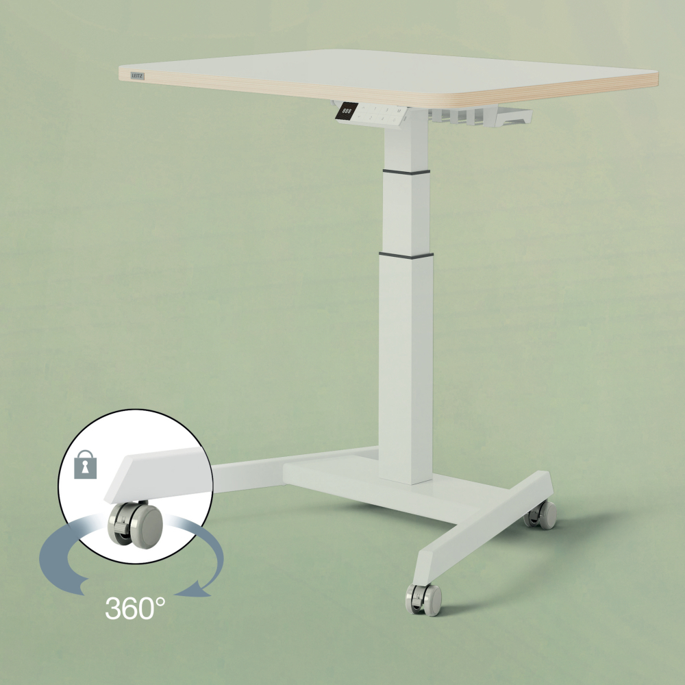 Birou ergonomic electric ajustabil pe inaltime ergo leitz [5]