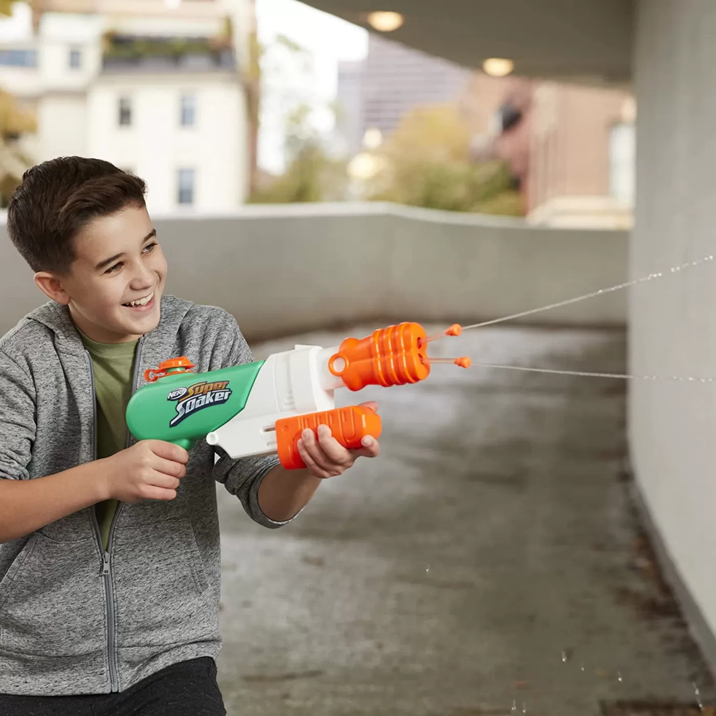 Blaster cu apa nerf super soaker hydro frenzy, varsta de la 6 ani la +15 ani [3]