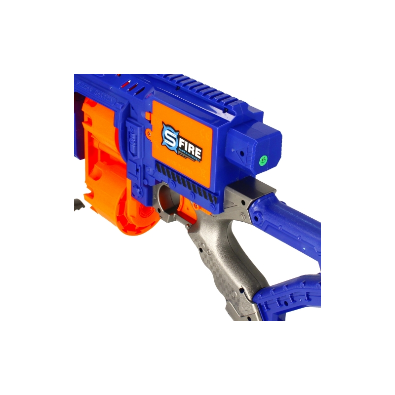Blaster - mitraliera automata, 93cm, 20 proiectile din spuma, 8+ ani, MegaCreative, 482850 [6]