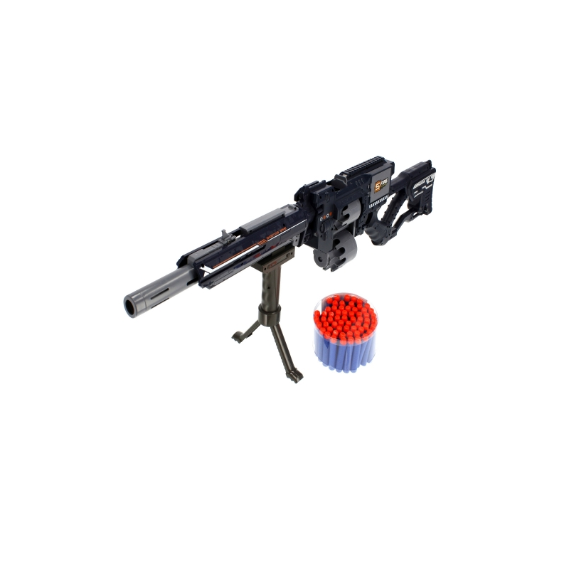 Blaster - mitraliera automata, 93cm, 20 proiectile din spuma, 8+ ani, MegaCreative, 482850 [5]