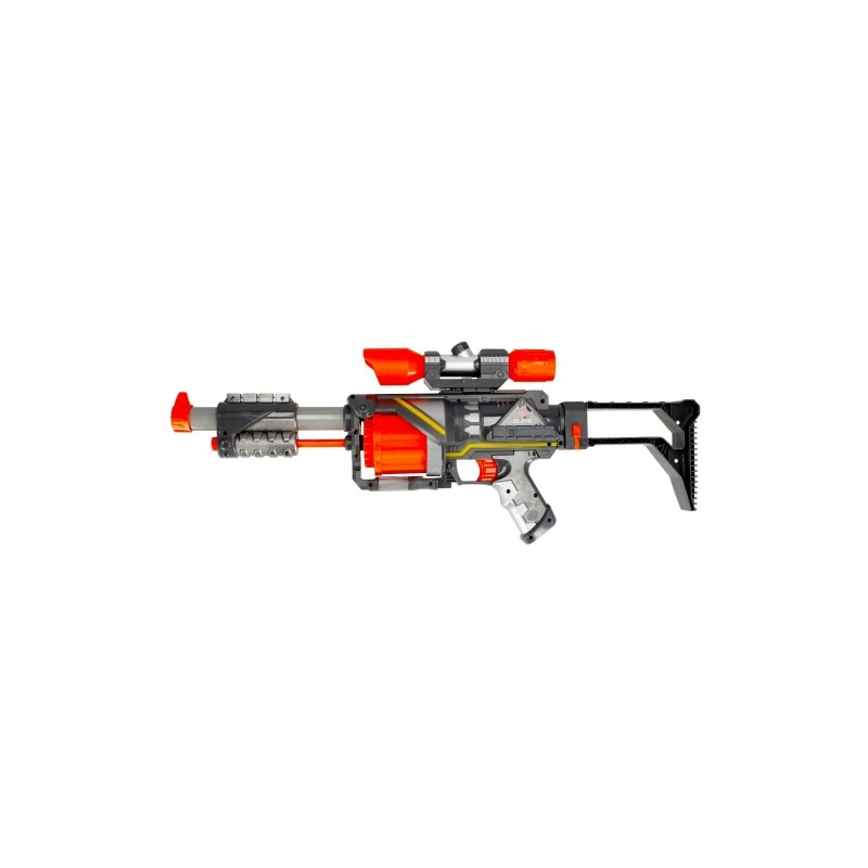 Blaster - mitraliera, include 20 proiectile din spuma, multicolor, 6+ ani, MegaCreative, 482122 [3]