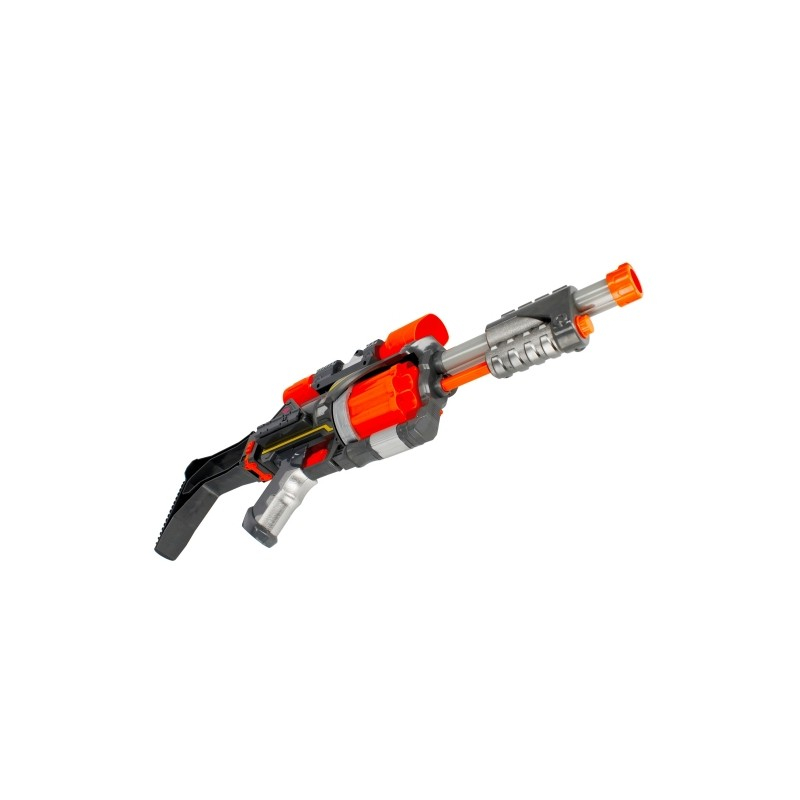 Blaster - mitraliera, include 20 proiectile din spuma, multicolor, 6+ ani, MegaCreative, 482122 [5]