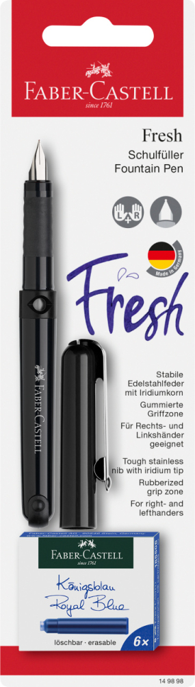 Blister stilou scolar vario + 6 cartuse faber-castell [4]