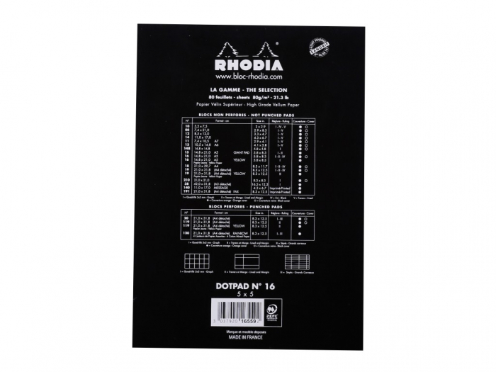 Blocnotes capsat A5 dotPad Rhodia [3]