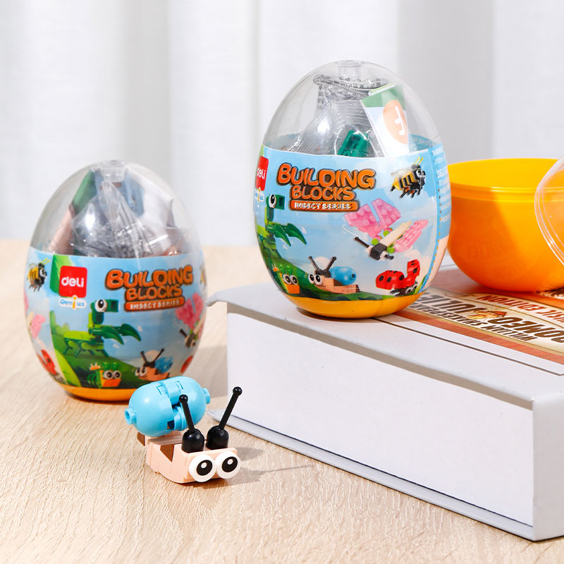 Blocuri constructii tip lego model insecte asortate deli [5]