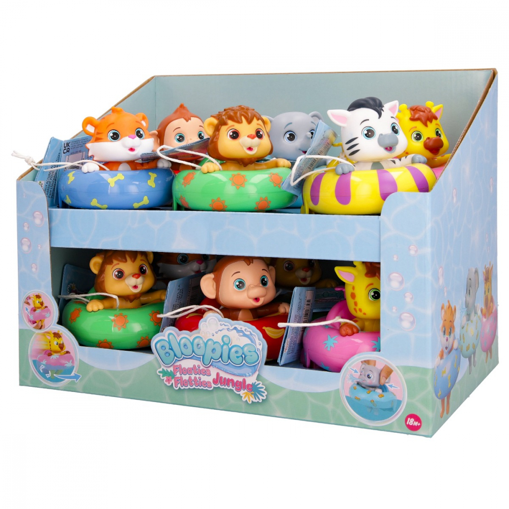 Bloopies - Jucarie de baie Floaties animale din jungla, diverse modele varsta 1-2 ani, Fete [1]