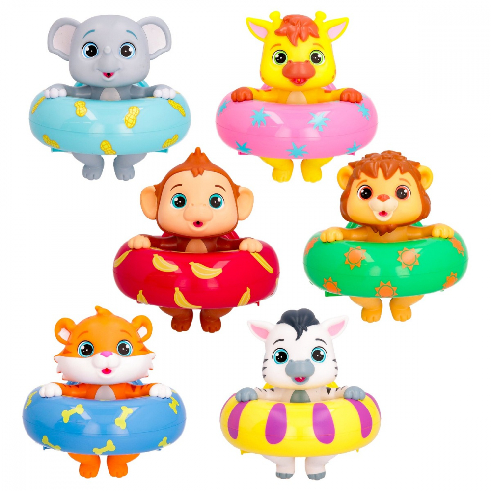Bloopies - Jucarie de baie Floaties animale din jungla, diverse modele varsta 1-2 ani, Fete [2]