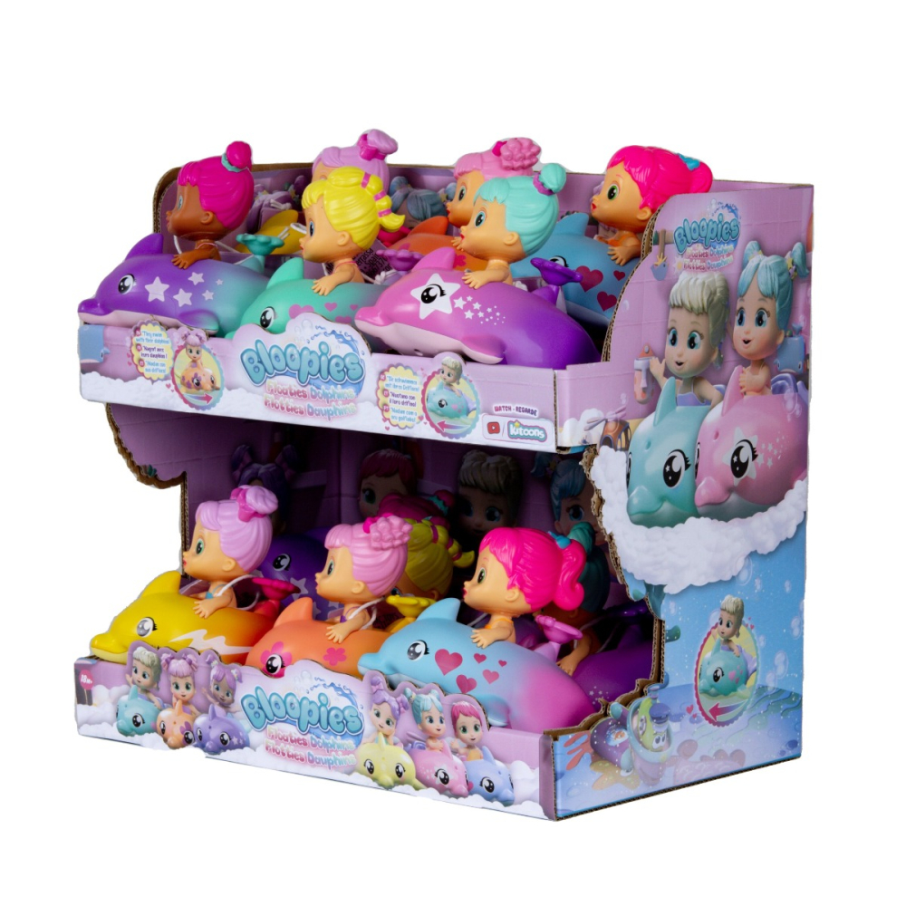 Bloopies - Jucarie de baie Floaties delfini, diverse modele copii varsta 1-2 ani [10]