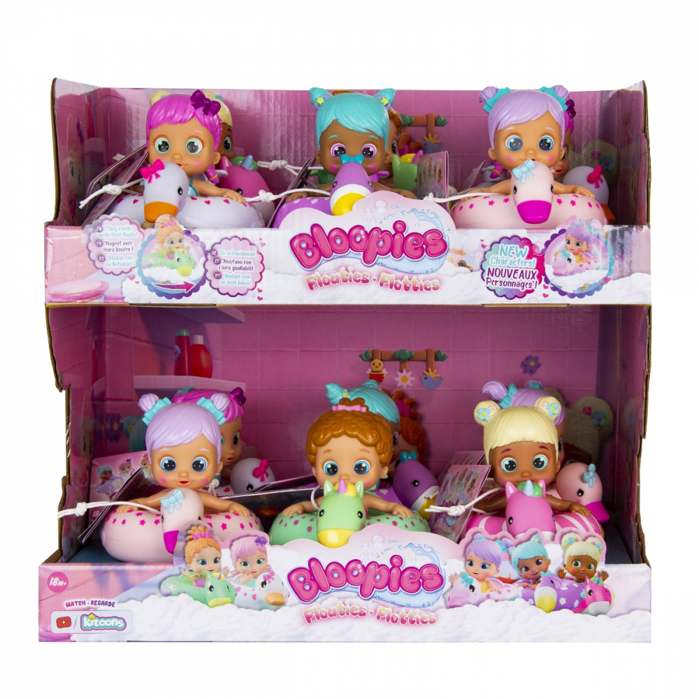Bloopies - Jucarie de baie Floaties, diverse modele, seria2 varsta 1-2 ani, Fete [9]