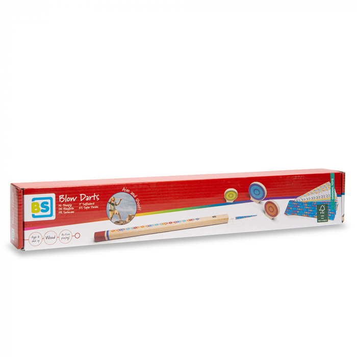 Blow Darts, joc de suflat cu tub si sageti, 6+ ani [5]