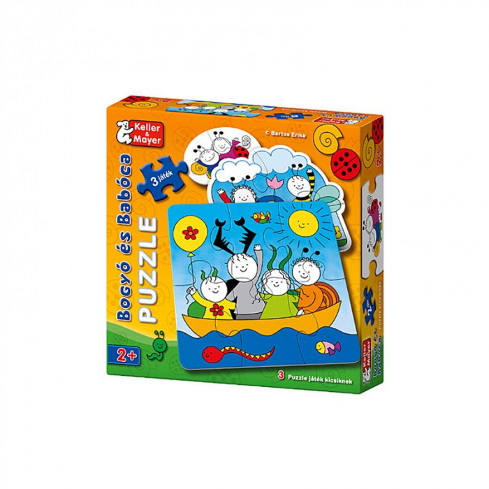 Bogyó és Baboca bébi puzzle, 1-3 ani [1]