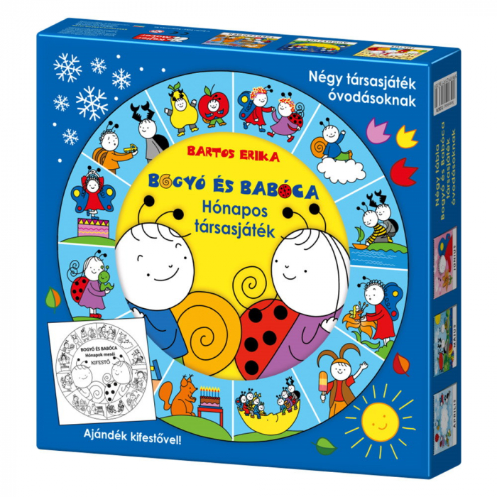 Bogyó és Babóca, Hónapos társasjáték [1]