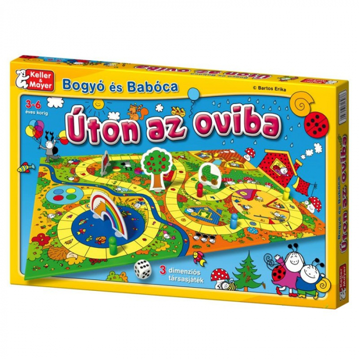 Bogyó és Babóca, Úton az oviba, társasjáték, 3-6 ani [1]