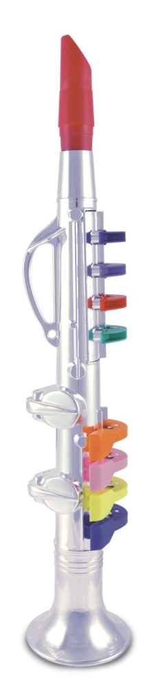 Bontempi clarinet cu 8 note colorate copii varsta 3 ani - 7 ani [2]