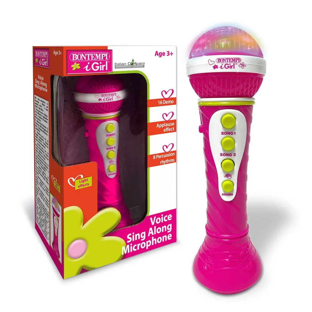 Bontempi microfon girl wireless, varsta de la 3 ani la 7 ani [3]