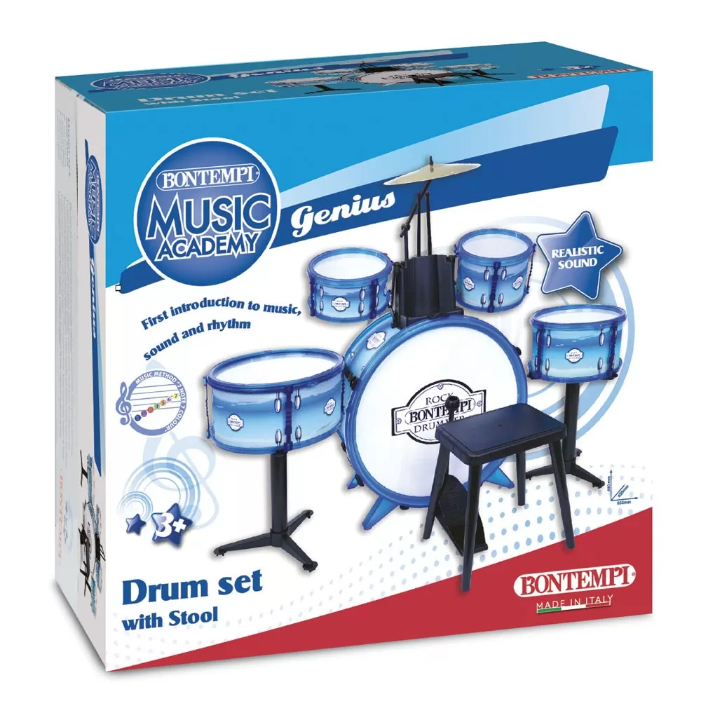 Bontempi set tobe rock albastru, varsta de la 3 ani la 7 ani [1]