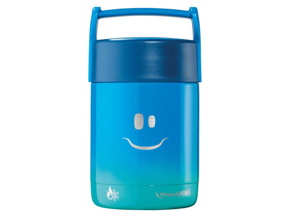 Borcan alimente oțel inoxidabil termoizolant Maped Picnik Concept Kids Collection 350 ml albastru [2]