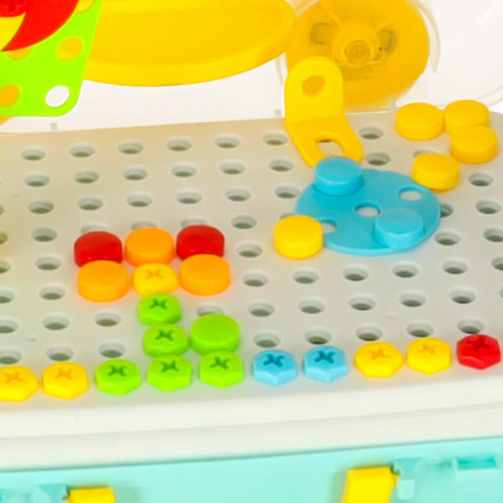 Bormasina, Jucarie Electrica cu Suruburi de Insurubat, 258 piese [8]