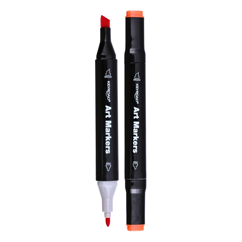 Borseta cu 36x Marker 2 capete Keyroad ArtMarkers MP74244, varf fin/tesit [5]