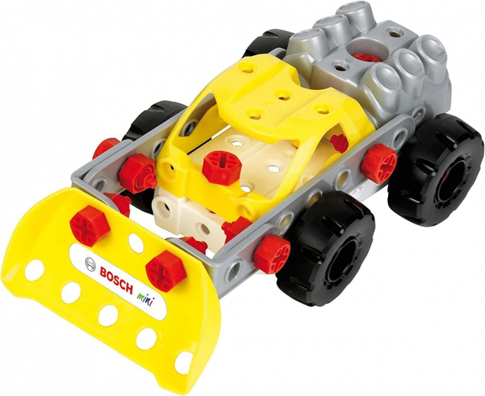 Set constructie Excavator, Basculanta si Incarcator frontal, Bosch 3 in 1 CONSTRUCTOR Team [7]