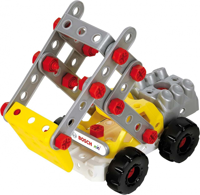 Set constructie Excavator, Basculanta si Incarcator frontal, Bosch 3 in 1 CONSTRUCTOR Team [6]