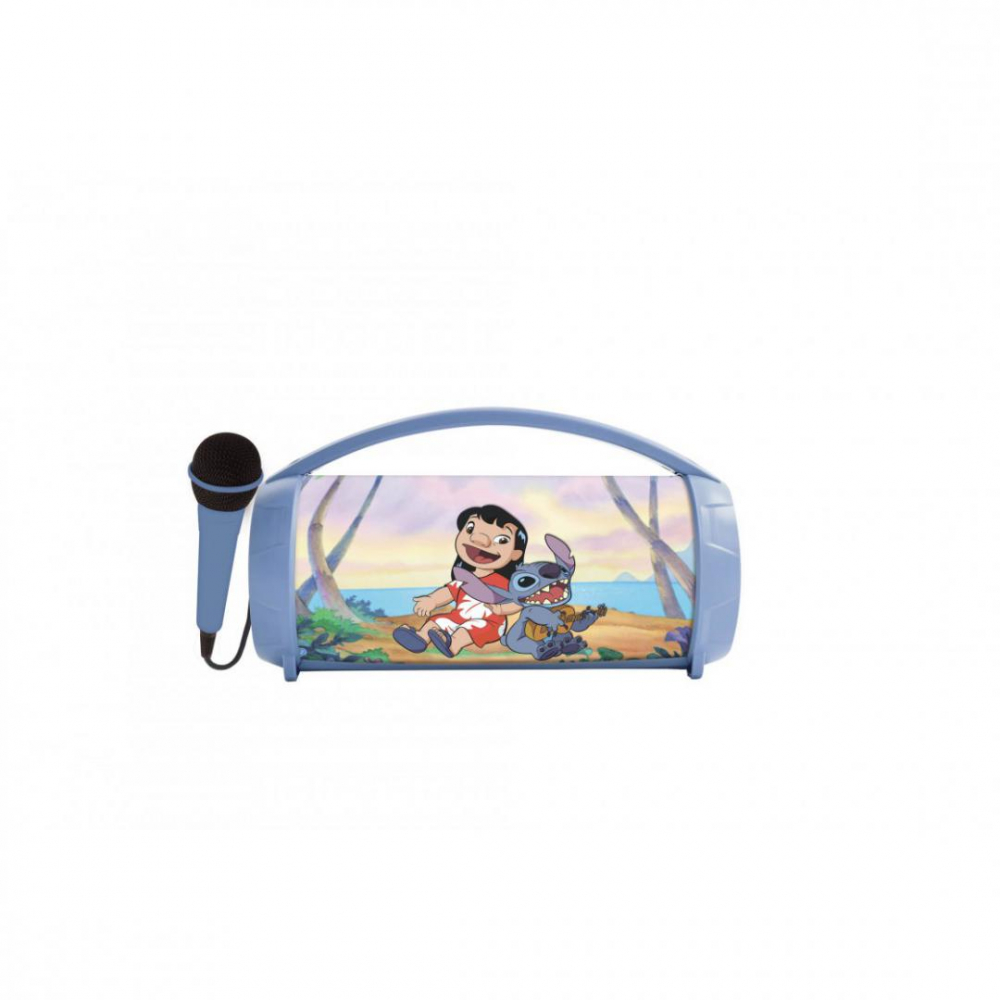 Boxa cu microfon si lumini, stitch [3]