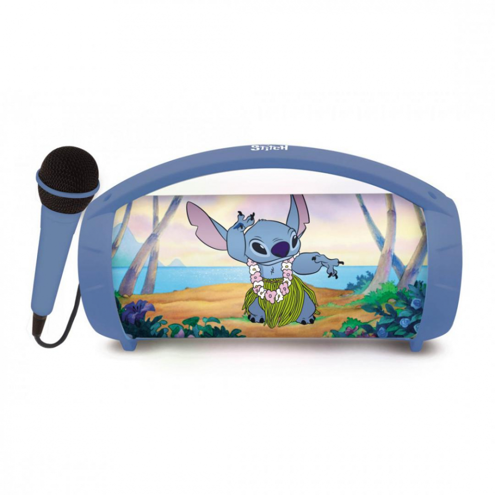 Boxa cu microfon si lumini, stitch [4]