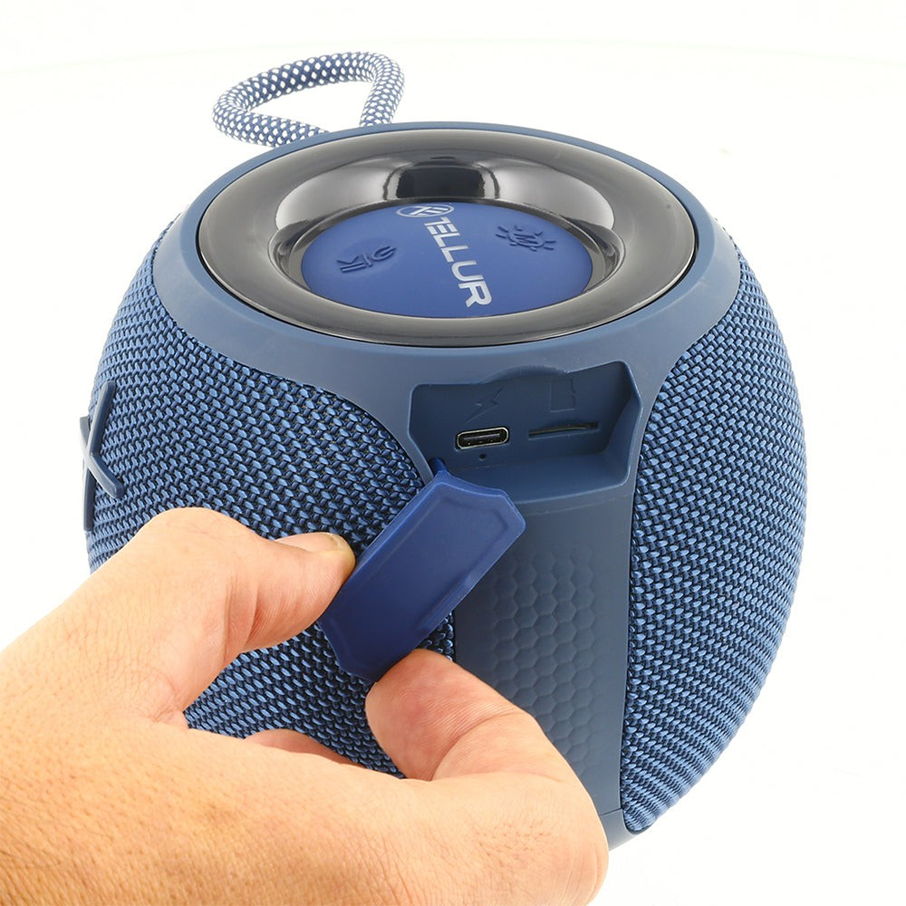 Boxă portabilă Bluetooth Tellur Mirage 12W, albastru [7]