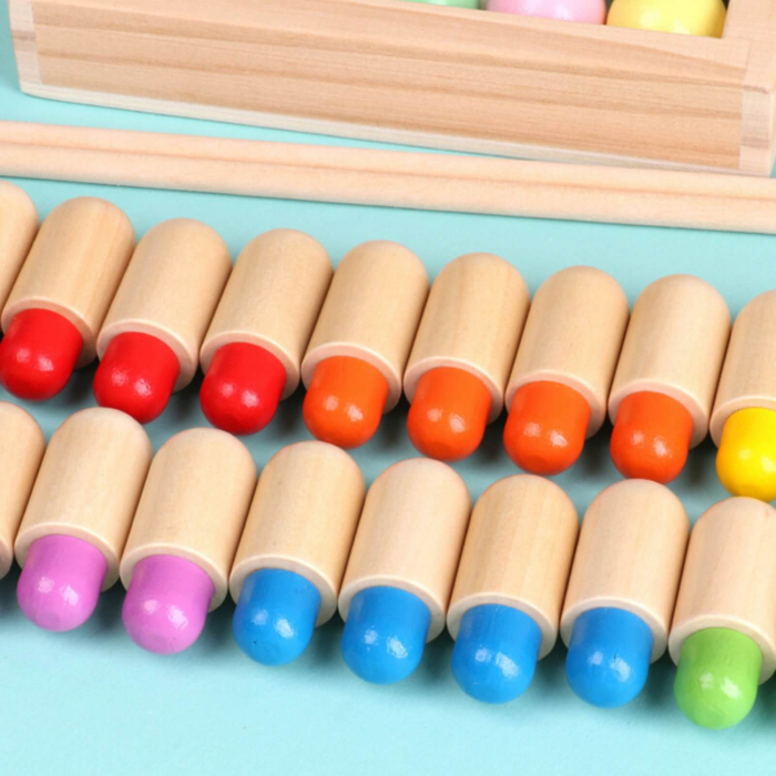 Joc Montessori sah de memorie si dexteritate - asociere. [5]