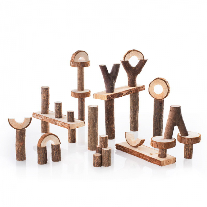 Branch Blocks crengi de construit, Guidecraft, 3-9 ani [5]