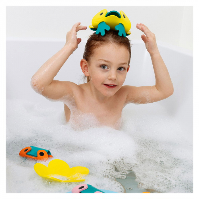 Broscutele simpatice, set creativ de baie, Quut Toys, 3-8 ani [3]