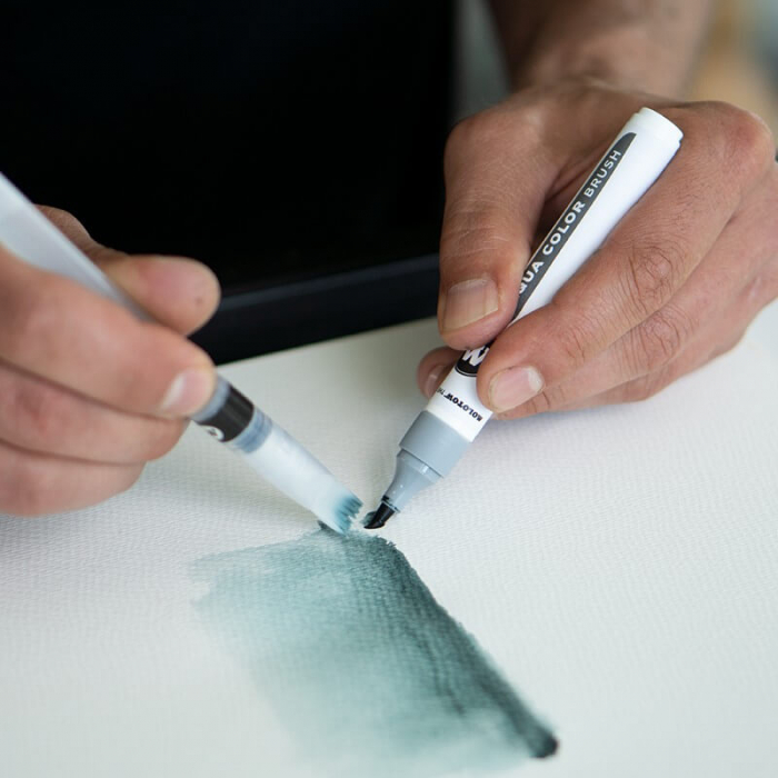 Aqua Color Brush Grey Set [6]