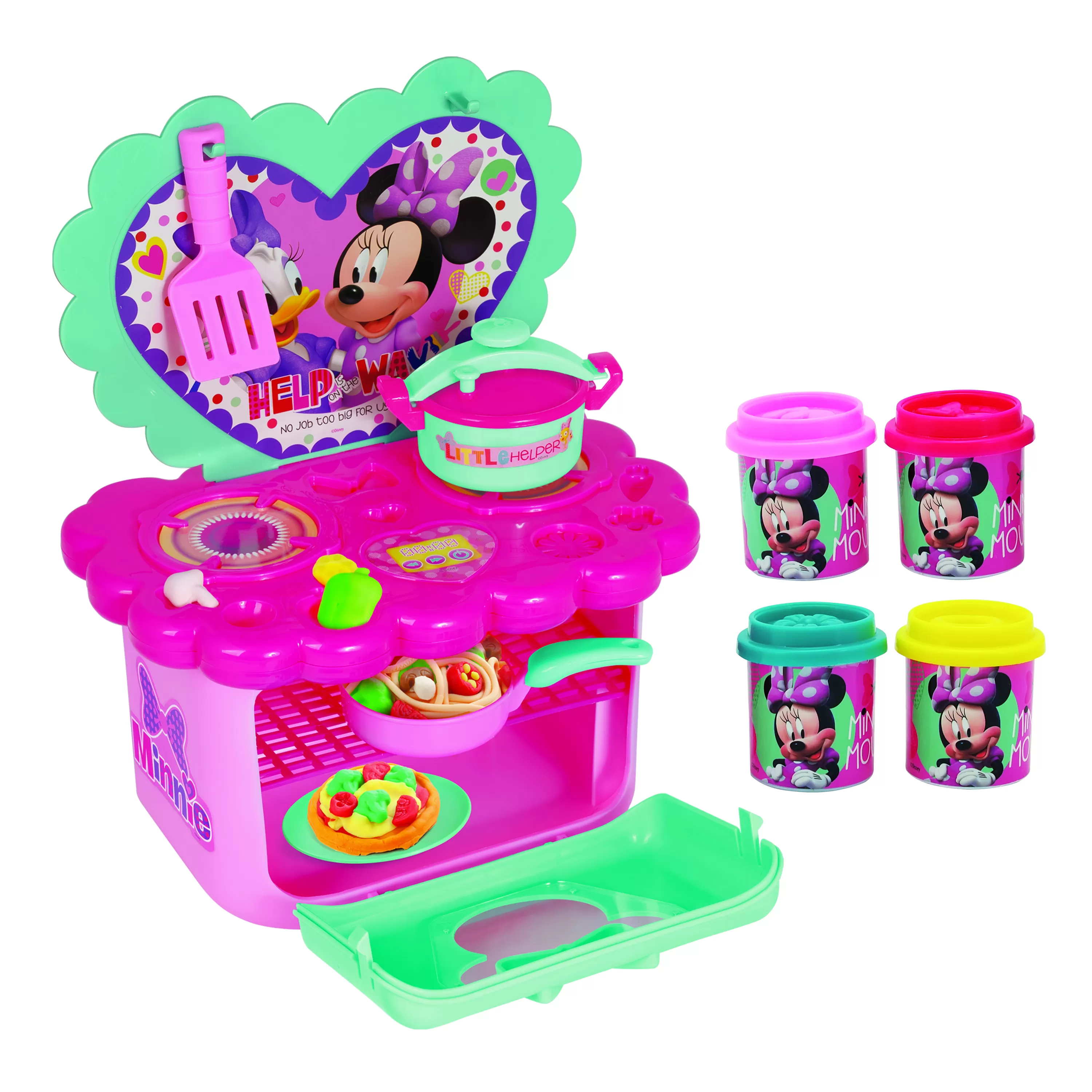 Bucataria de plastilina minnie cu accesorii, varsta de la 3 luni la 6 ani [5]