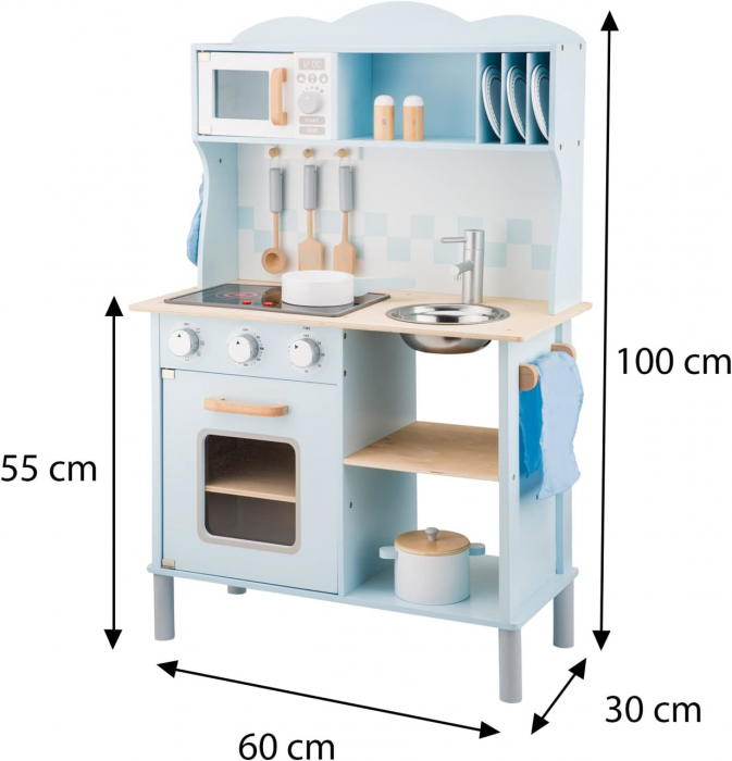 Bucatarie Bon appetit - Modern Electric Cooking Albastru [6]
