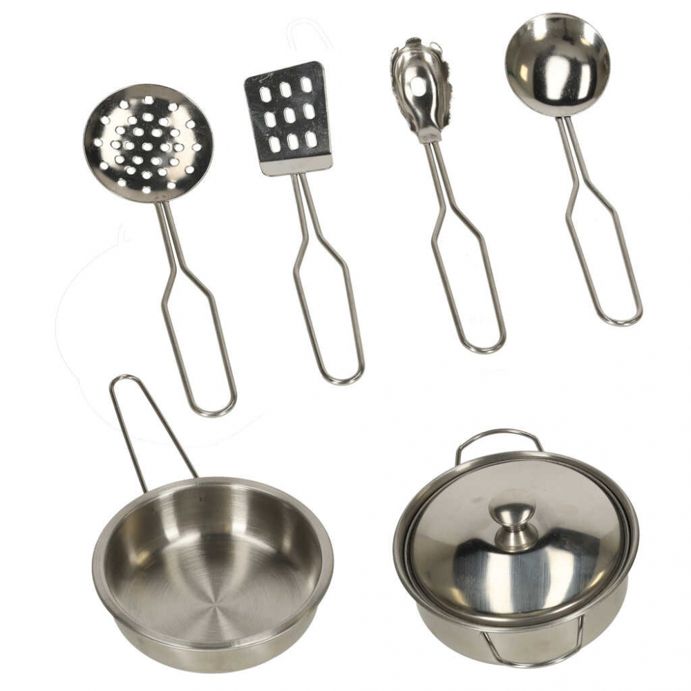 Bucatarie Copii din Lemn cu Frigider, Alb, Design Deluxe - Micostore.ro [5]