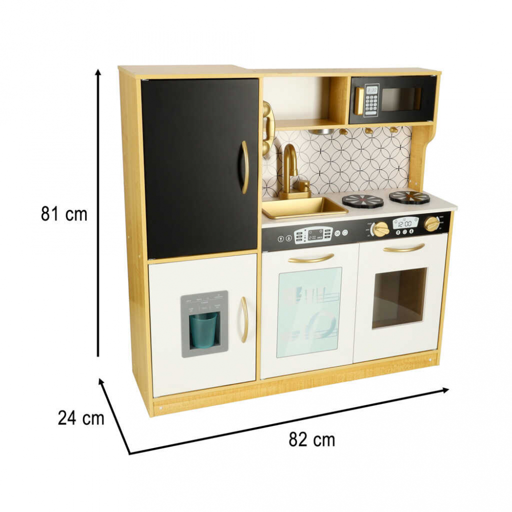Bucatarie Copii din Lemn, cu Accesorii Incluse, 81 cm - Micostore.ro [11]