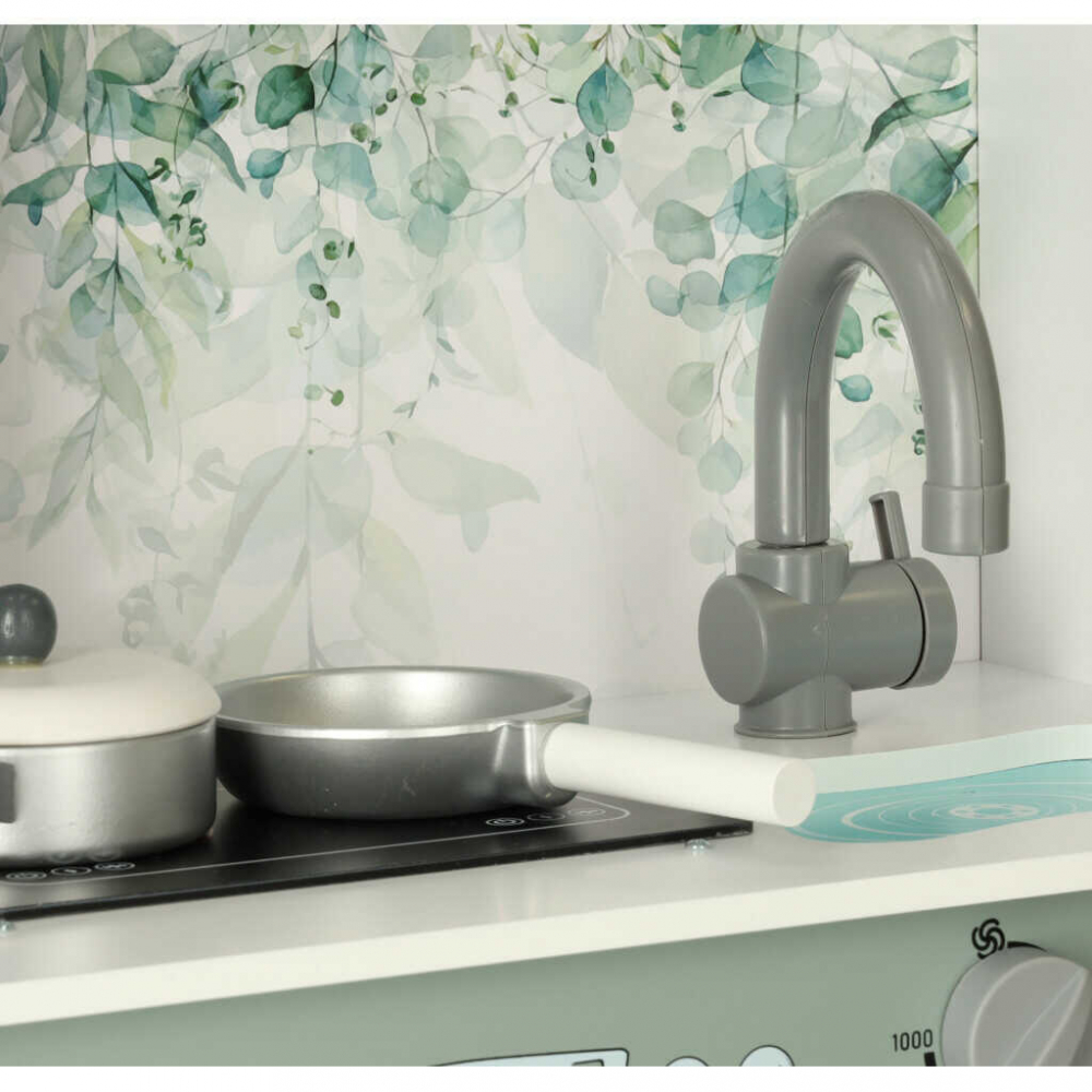 Bucătărie din Lemn pentru Copii cu Accesorii - 85 x 62 cm - Micostore.ro [8]