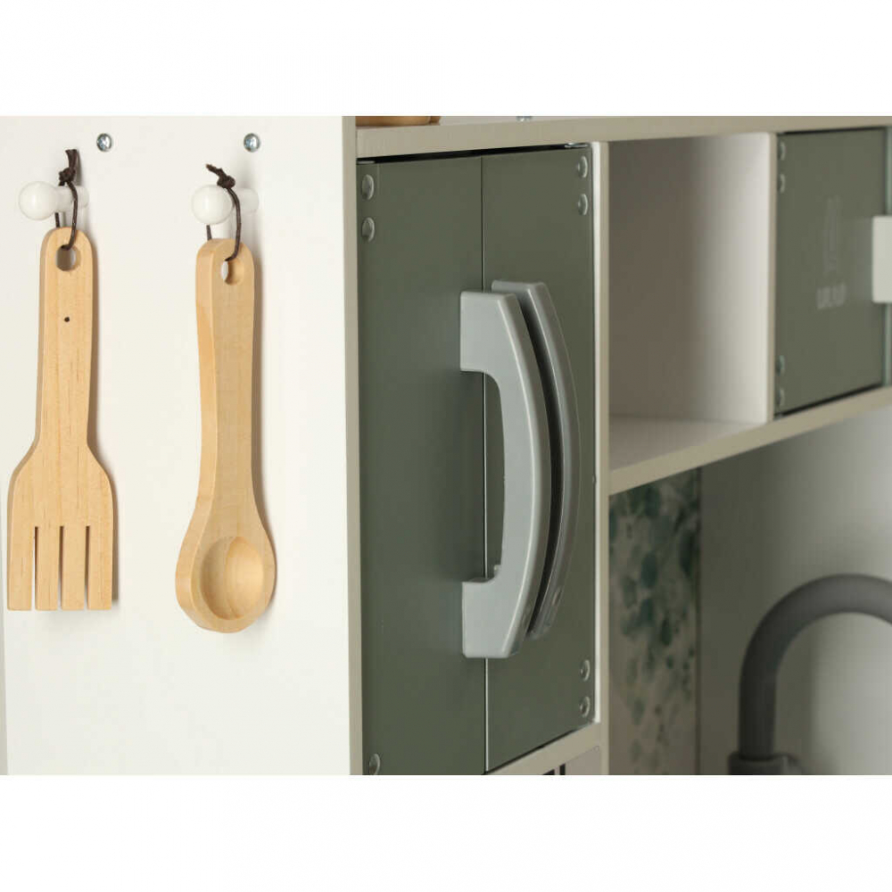 Bucătărie din Lemn pentru Copii cu Accesorii - 85 x 62 cm - Micostore.ro [11]