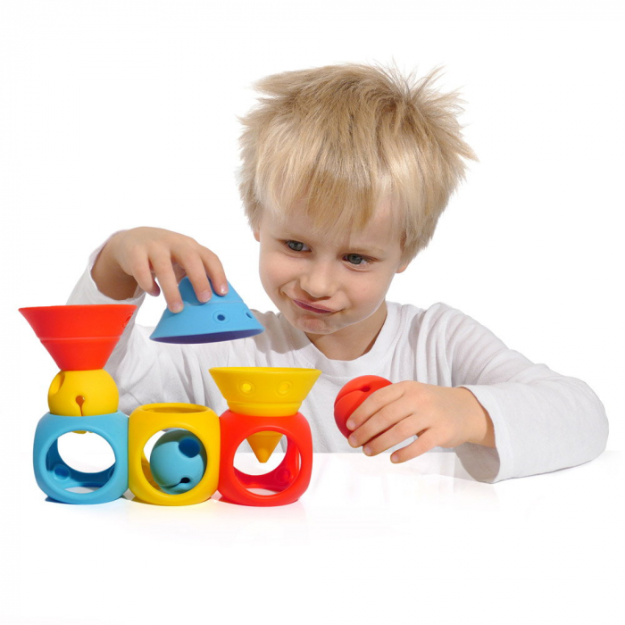 Building Genius, set senzorial pentru bebelusi, Moluk, 0-5 ani [2]