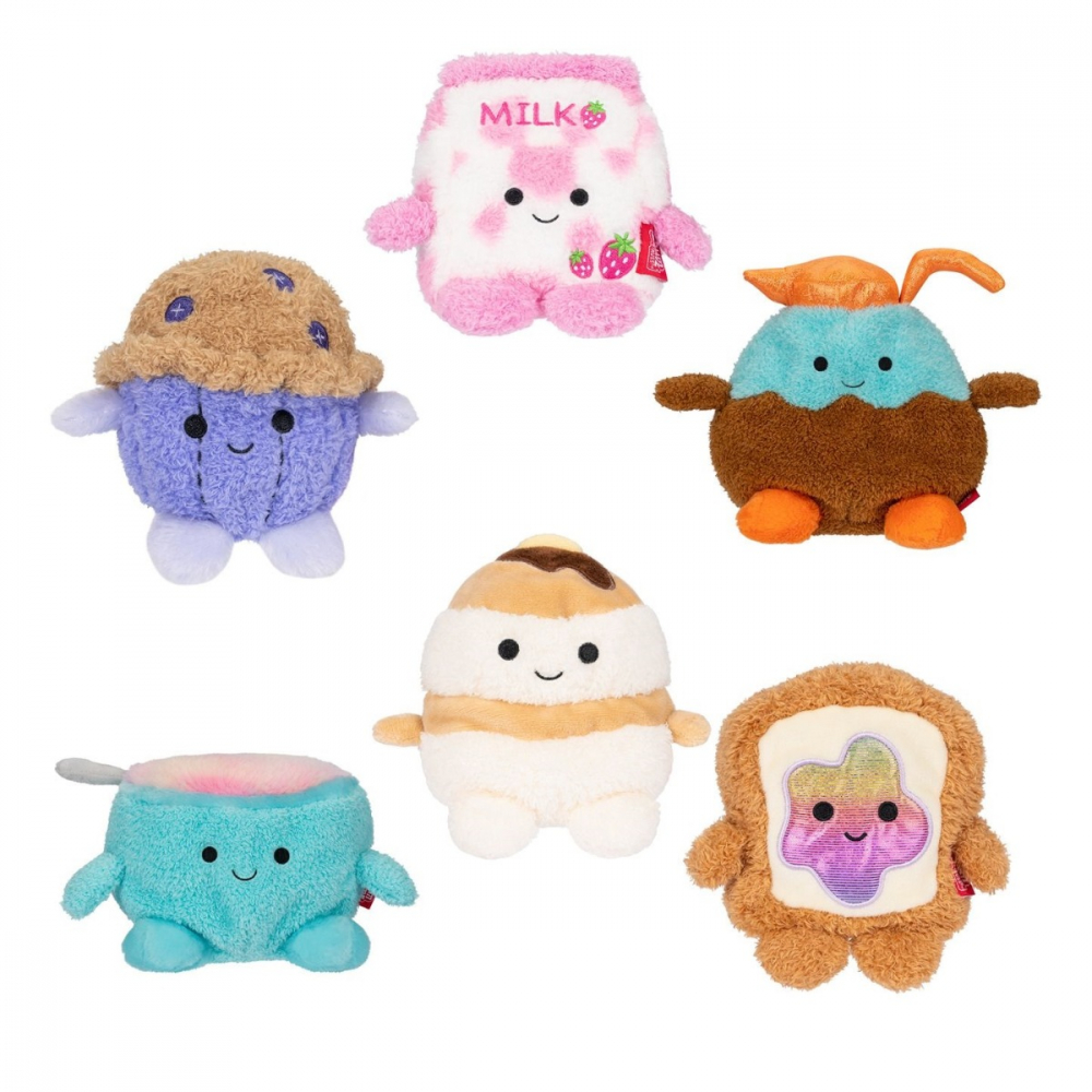BumBumz - Jucarie de plus, MINI Breakfast, 11 cm, diverse modele varsta 3-5 ani ,5-7 ani ,7-9 ani ,9-12 ani ,12-14 ani ,, Unisex [1]