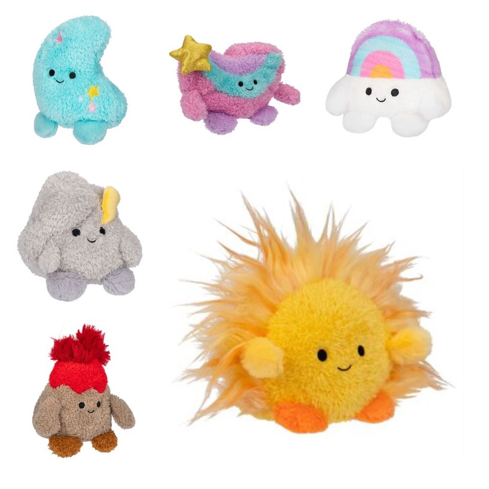 BumBumz - Jucarie de plus, MINI Weather, 11 cm, diverse modele varsta 3-5 ani ,5-7 ani ,7-9 ani ,9-12 ani ,12-14 ani ,, Unisex [1]
