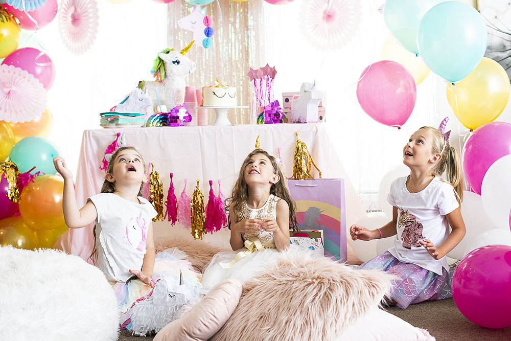 Bunch o Balloons - Set baloane de petrecere si rezerve, Roz, Bleu, Alb, 24 baloane varsta 7-9 ani ,9-12 ani ,12-14 ani ,14-18 ani ,18+, Unisex [3]