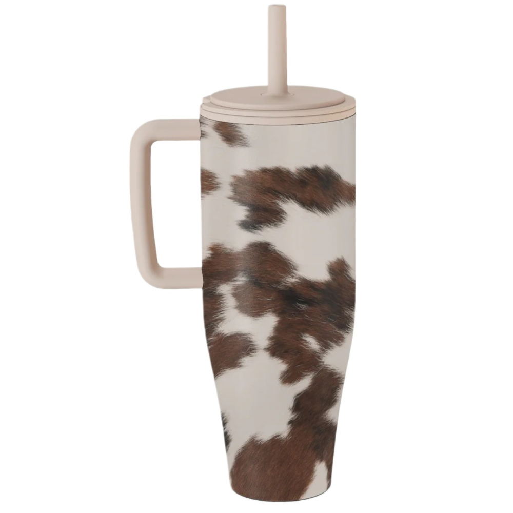 Burga Cana Termos Celestial 1.2 L cu capac anti scurgeri si pai reutilizabil, inox [8]