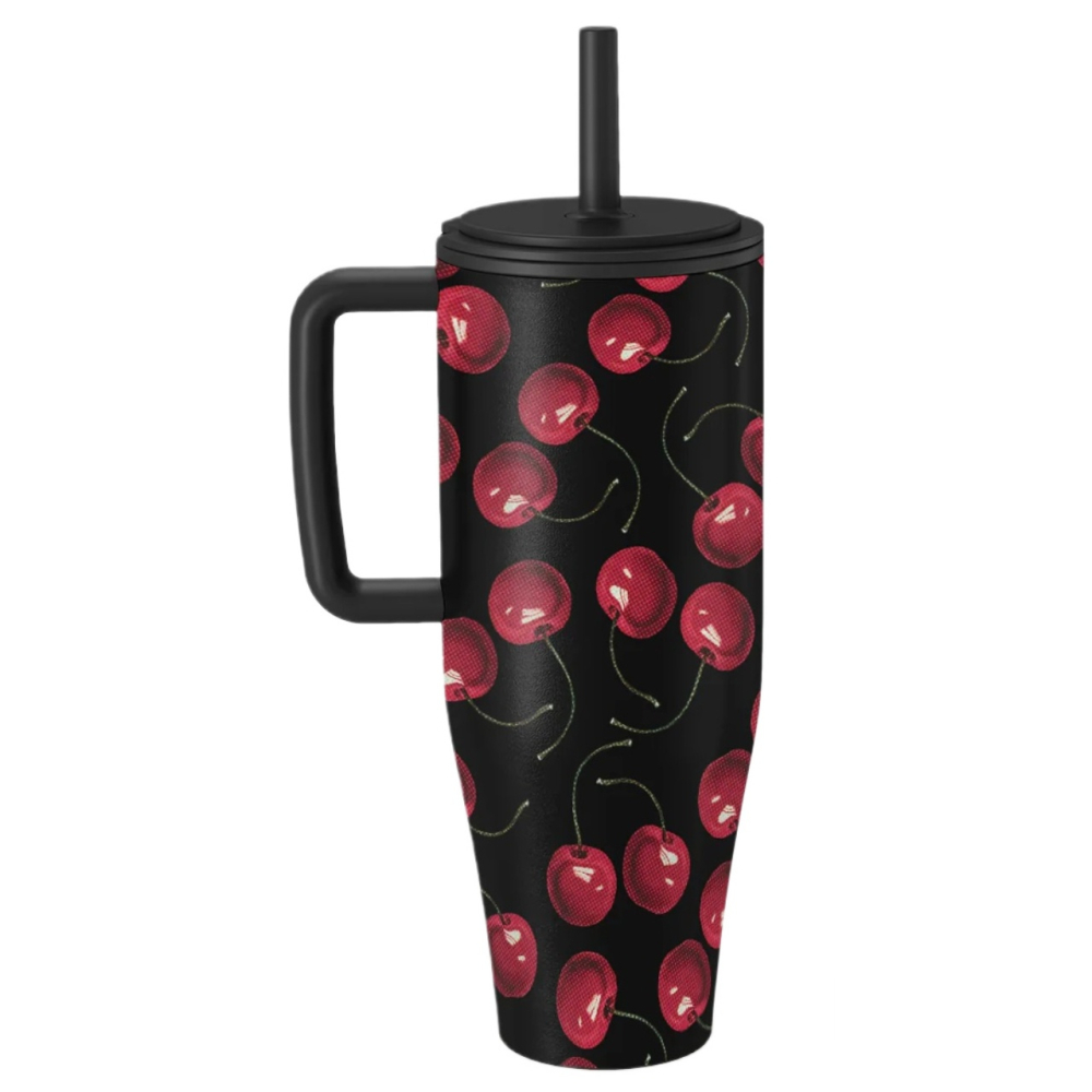 Burga Cana Termos Cherrybomb 1.2 L cu capac anti scurgeri si pai reutilizabil, inox [8]
