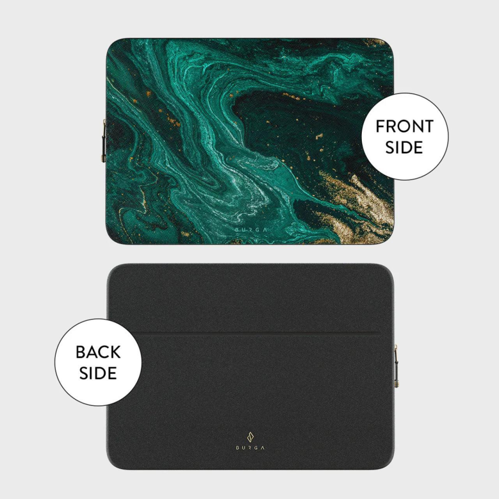 Burga Husa antisoc Laptop 14 inch Emerald Pool, cu fermoar, rezistenta la apa [7]