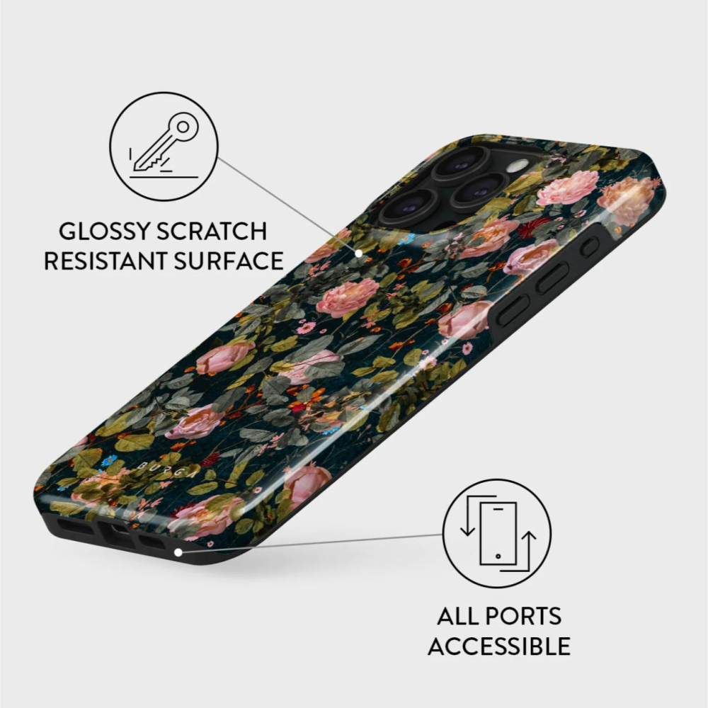 Burga Husa Dual Layer Bloomy Garden iPhone 15 Pro Max [2]