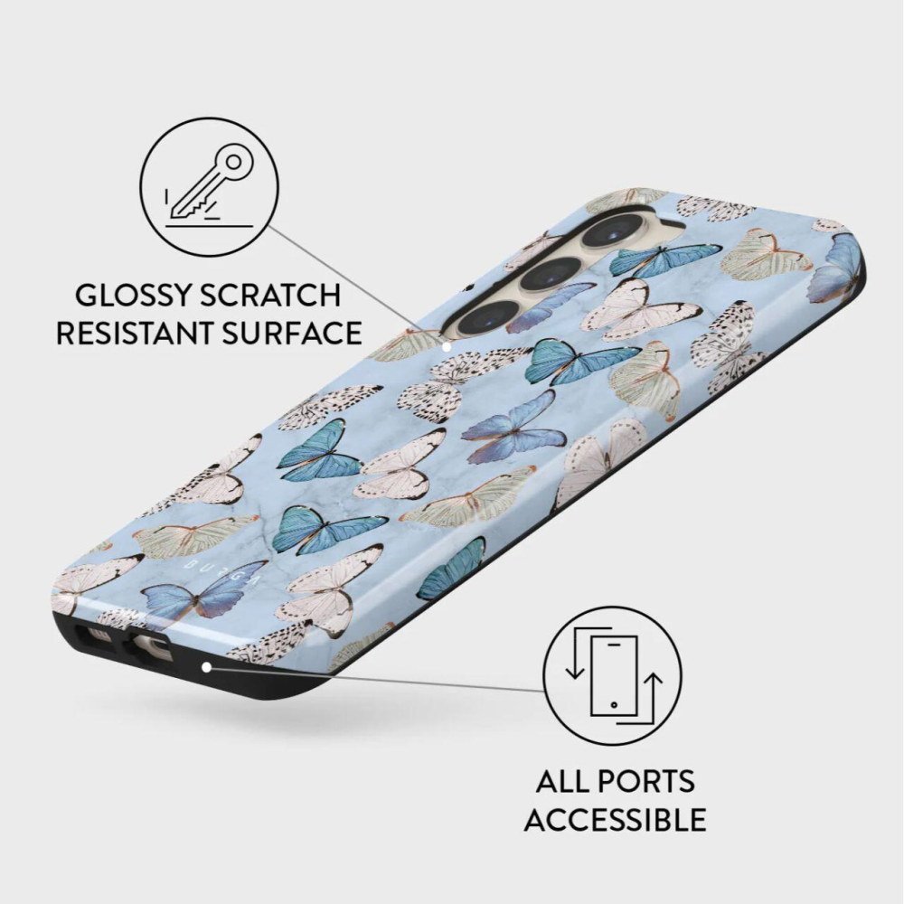 Burga Husa Dual Layer Give Me Butterflies Samsung Galaxy S23 [2]