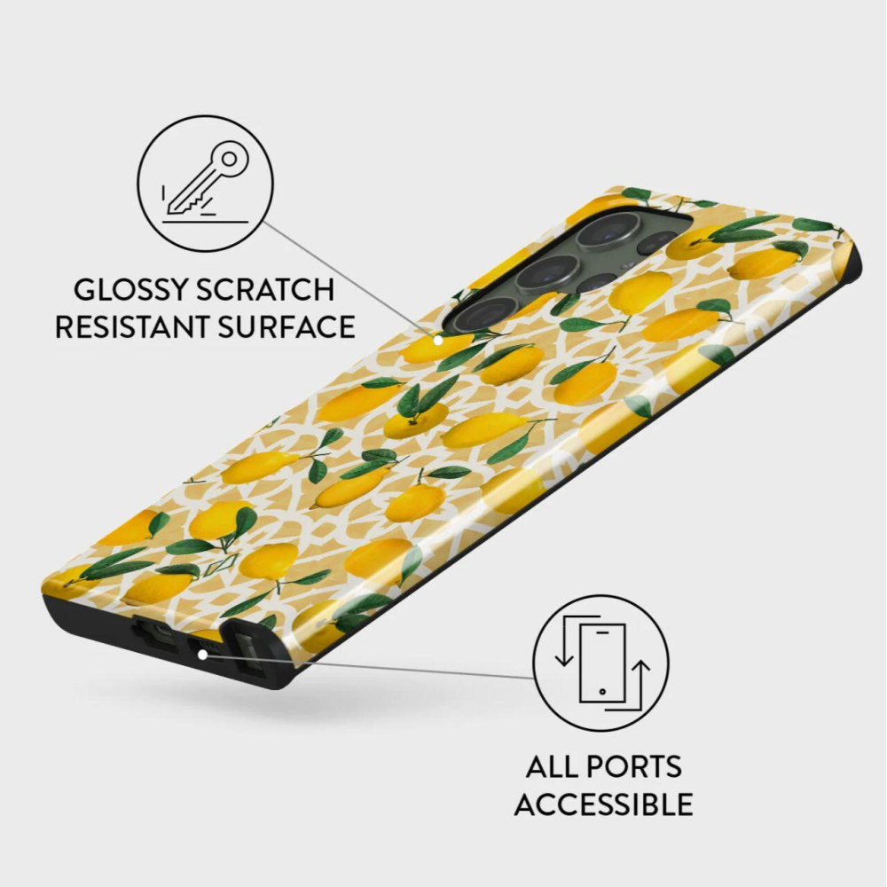 Burga Husa Dual Layer Lemon Juice Samsung Galaxy S23 Ultra [2]